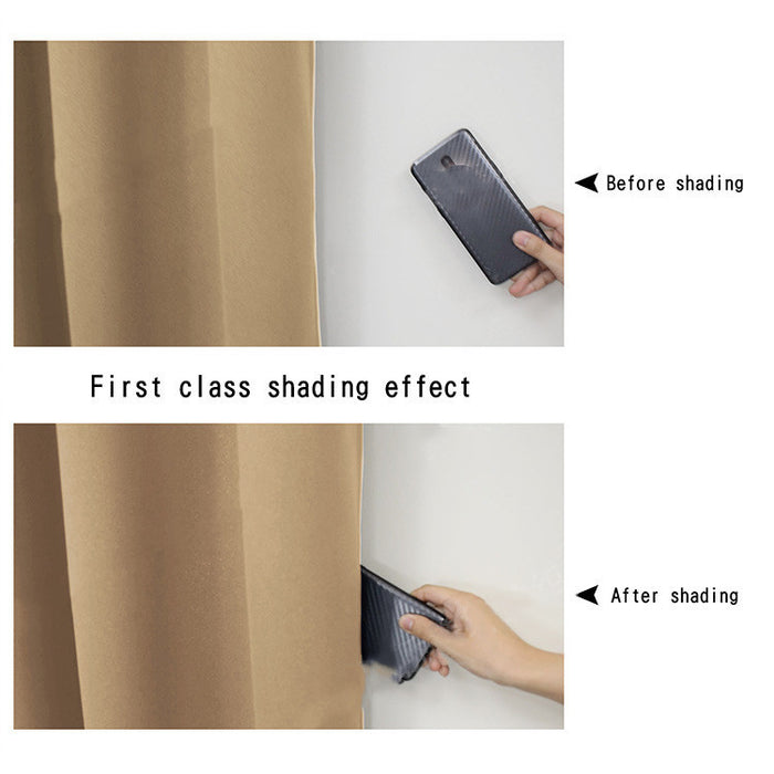 Modern Polyester Blackout Grommet Curtain Panel