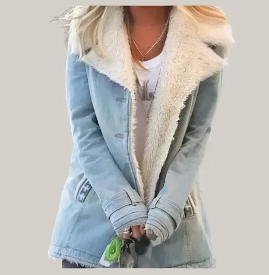 Women Winter Warm Coats New Style Blue