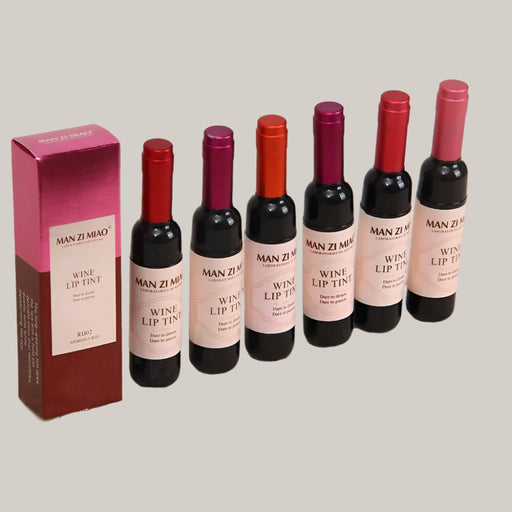 Wine-Bottle Lip Tint – 6 Shades