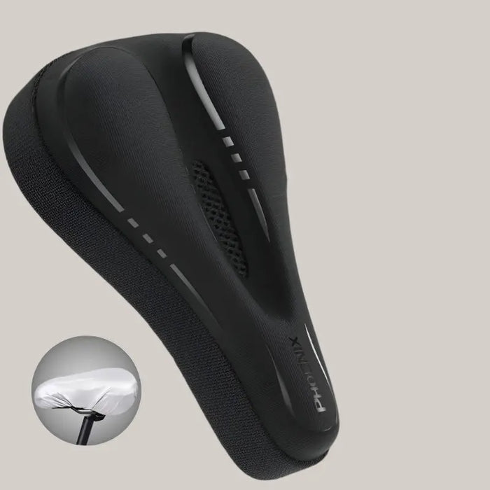 Mountain Bike Soft Seat Bicycle Black Comfortable memory foam