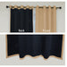 Modern Polyester Blackout Grommet Curtain Panel