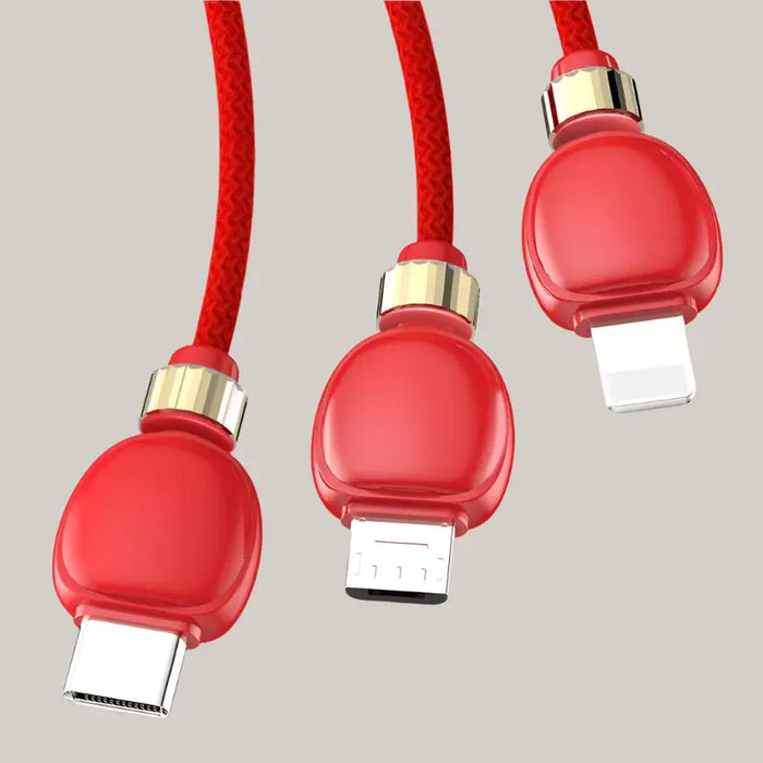 Creative lantern one with three data cables