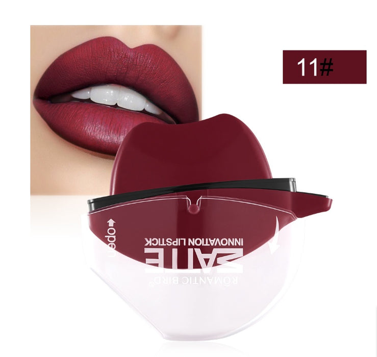Creative shape of matte lipstick