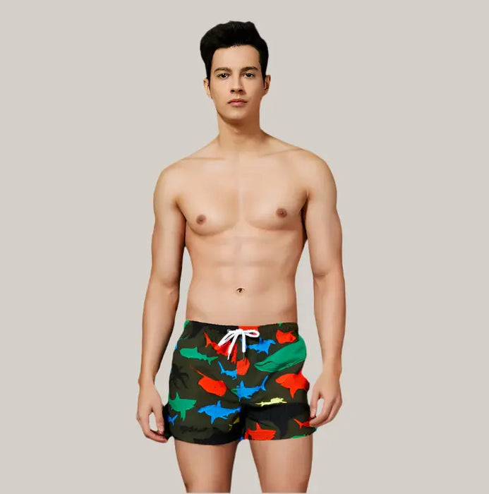 Men's Beach Shorts BLACK SHARK