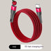 The Data Cable Is Suitable For 15 Charging Cables Red Type C to Apple 29w