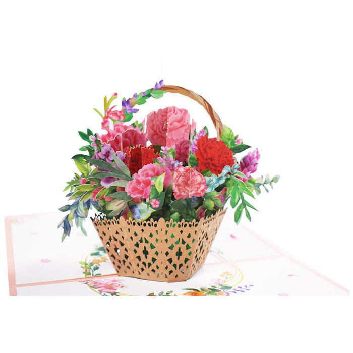 3D PopUp Flower Bouquet Cards Gifts