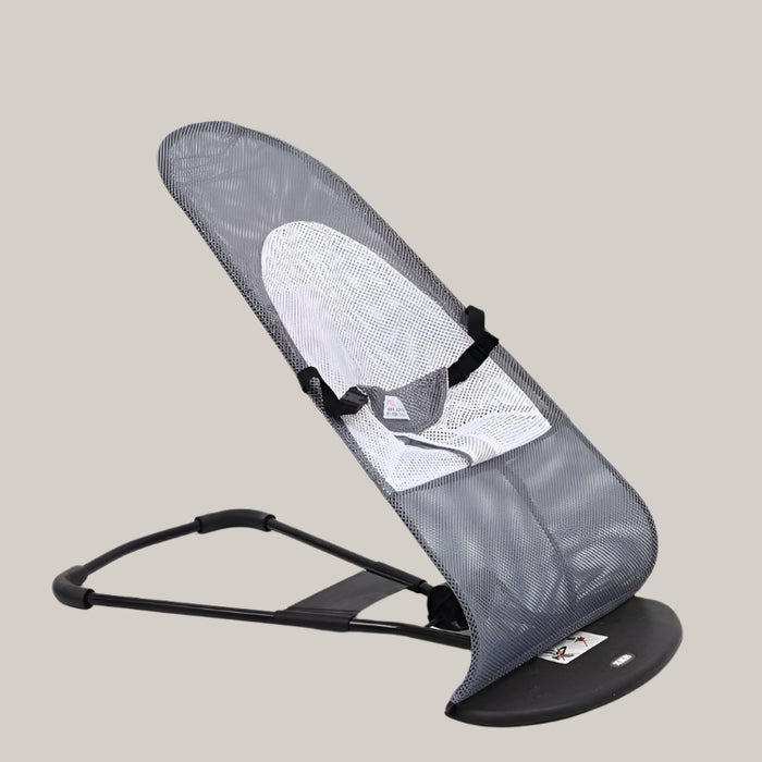 Portable Pet Rocking Chair Single Mesh Gray