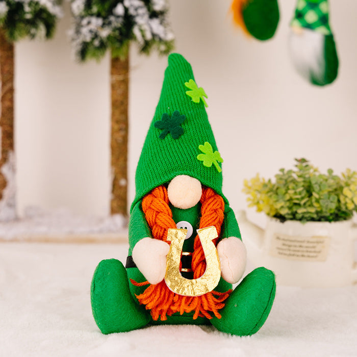 Rudolph Action Figure Green Doll Dwarf Ornament