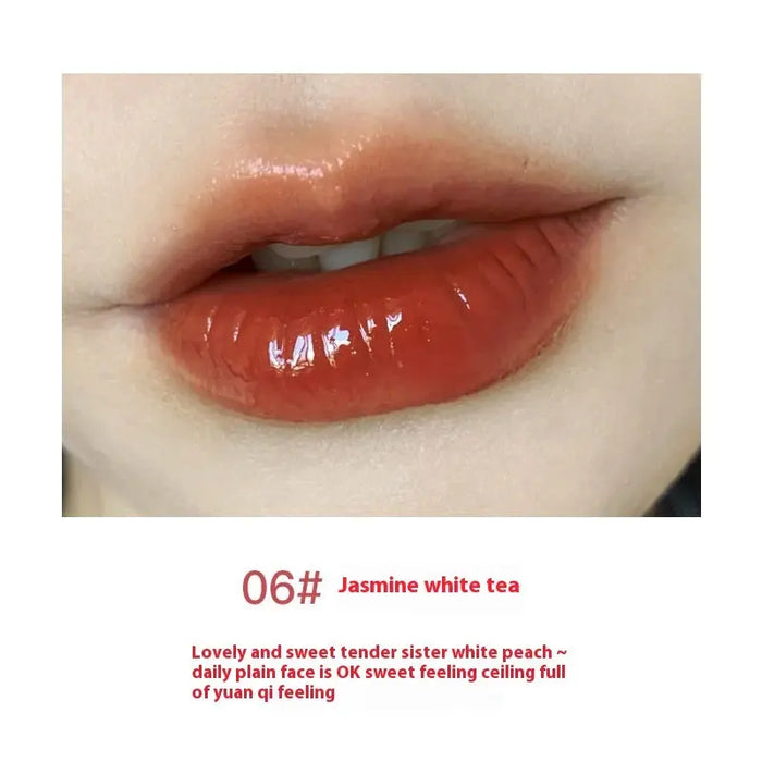 2.2 mL Mirror-Finish Lip Gloss – 6 Shades 06Jasmine White Tea 2.2ML