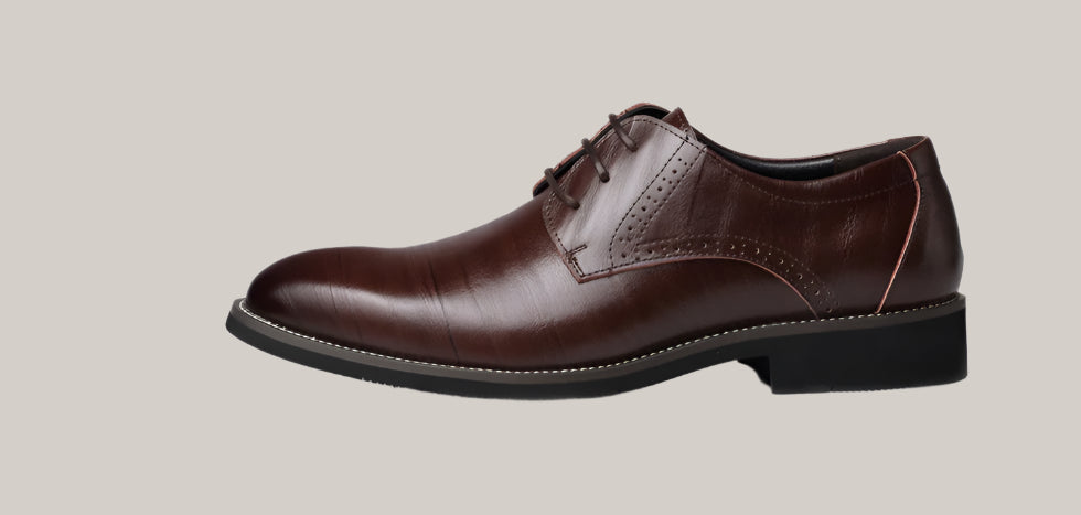 Men's Business Dress Shoes Brown 1