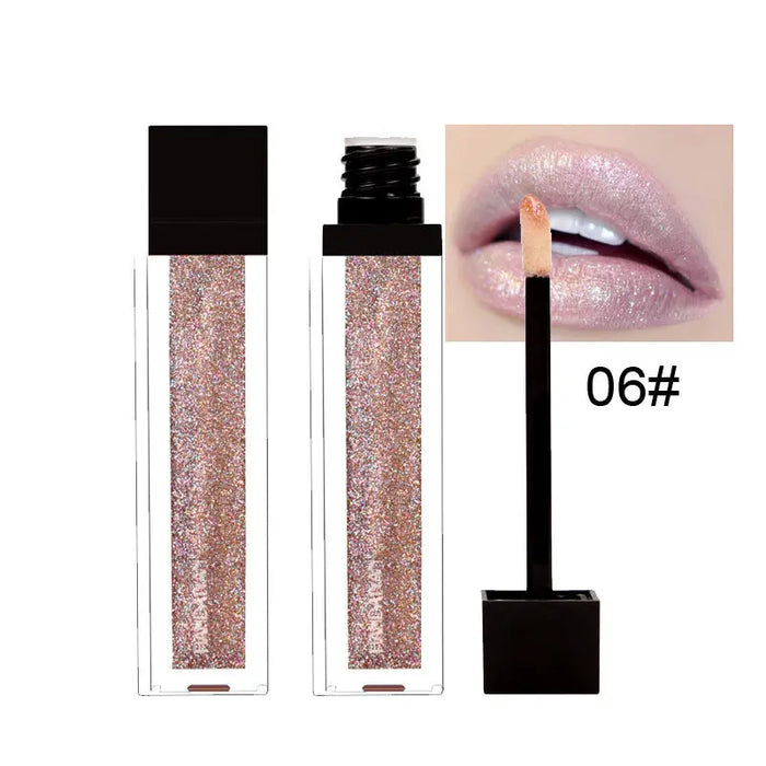 Pearlescent Lip Gloss – 5 Shades Pink 06