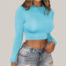 The new crop tops Blue