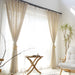 Modern Hemp Semi-Shading Curtains, Set of 2