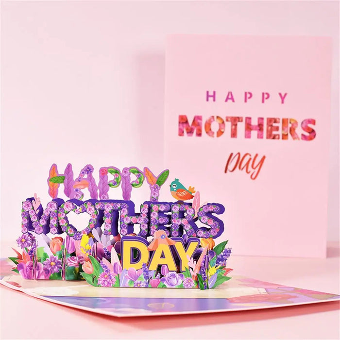 3D PopUp Flower Bouquet Cards Gifts