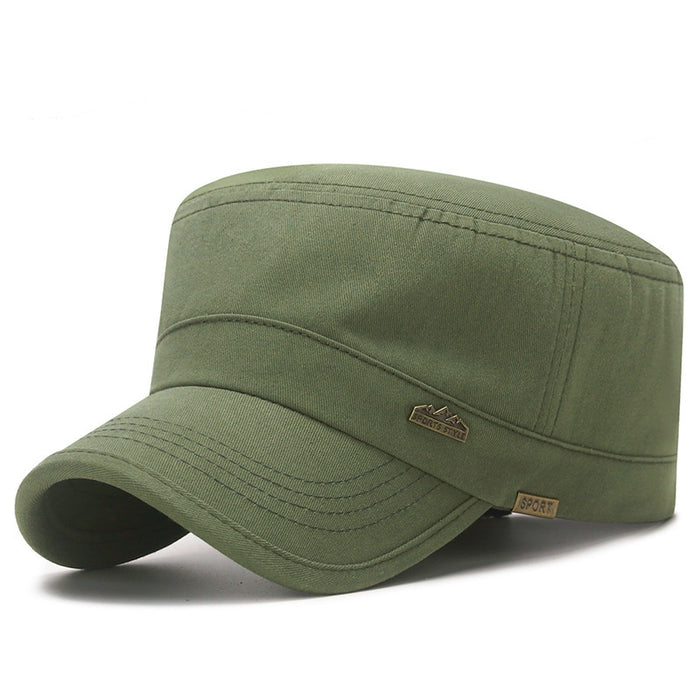 Men's Adjustable Sports Sun Hat Army Green Adjustable