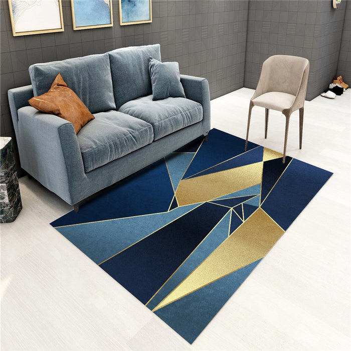 Geometric Abstract Machine-Washable Area Rug, 40 × 60 cm 6style 40x60