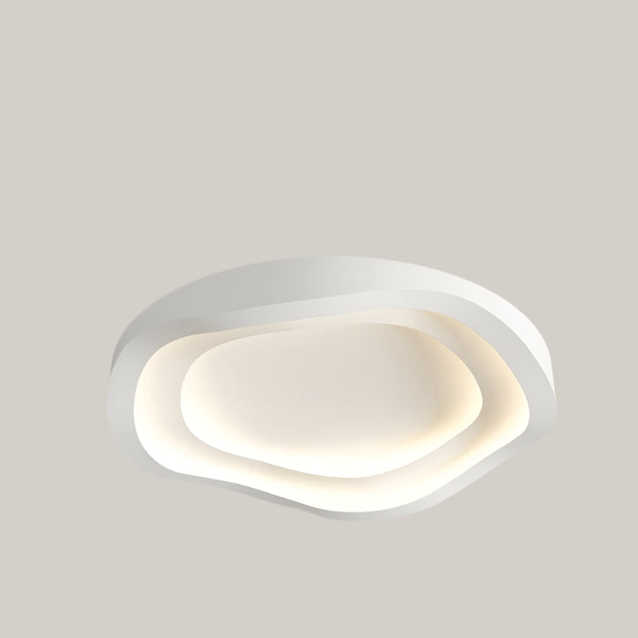 Dimmable Three-Color LED Ceiling Lamp White 50CM
