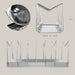 5- or 7-Tier Stainless Steel Pot and Pan Organizer Rack