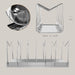 Kitchen storage rack
