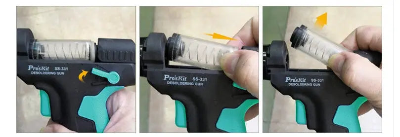 Electric Desoldering Pump with Digital Display – SS-331H
