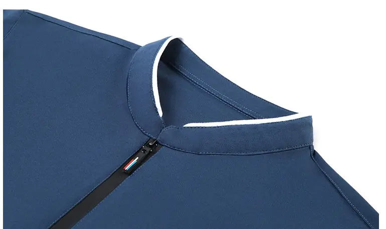 Leisure Young Men Stand Collar Pull