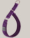 P-Chain Dog Walking Collar purple