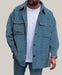 Coat Men Polo Collar Top Figure 2