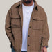 Coat Men Polo Collar Top