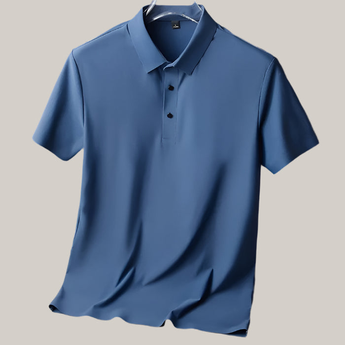 Breathable Lapel  T Shirt For Men