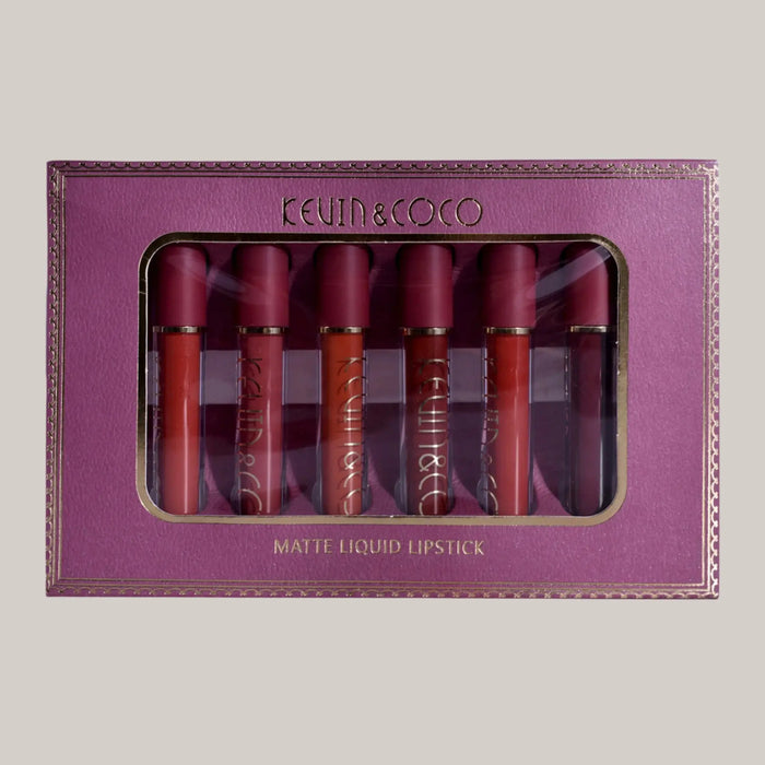 6-Piece Lip Glaze Set 6colors