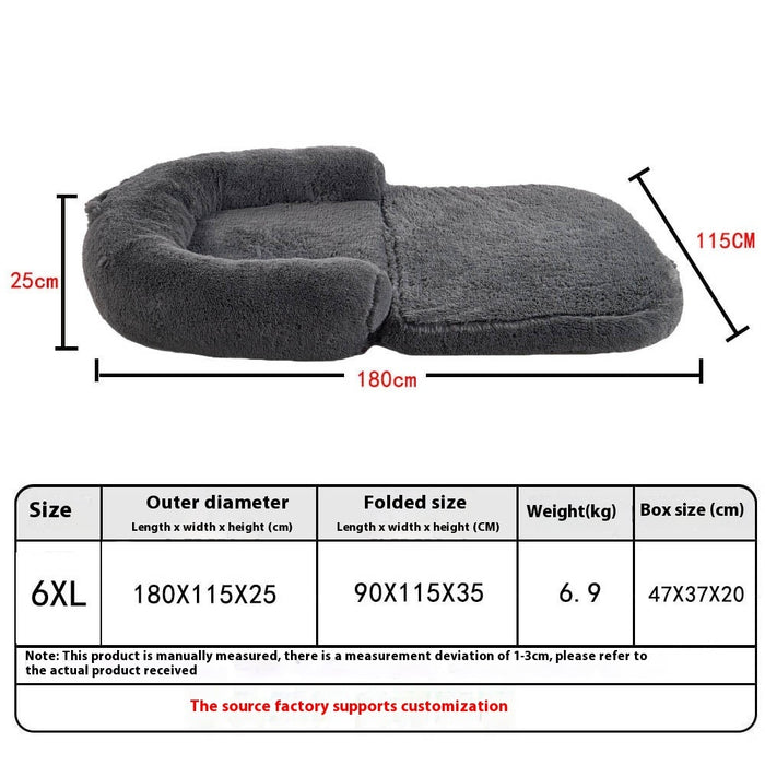 Human Pet Sofa Removable And Washable Detachable Doghouse