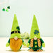 Irish Festival Decorated With Green Rudolph Action Figures