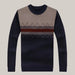 Dad Autumn And Winter Sweaters Brown