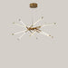 Nordic Multi-Head Iron LED Chandelier