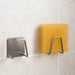 Self-Adhesive 304 Stainless Steel Sink Sponge Holder Silver2pcs