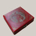 Portable Chess and Checkers Set – 22 cm, Red Red