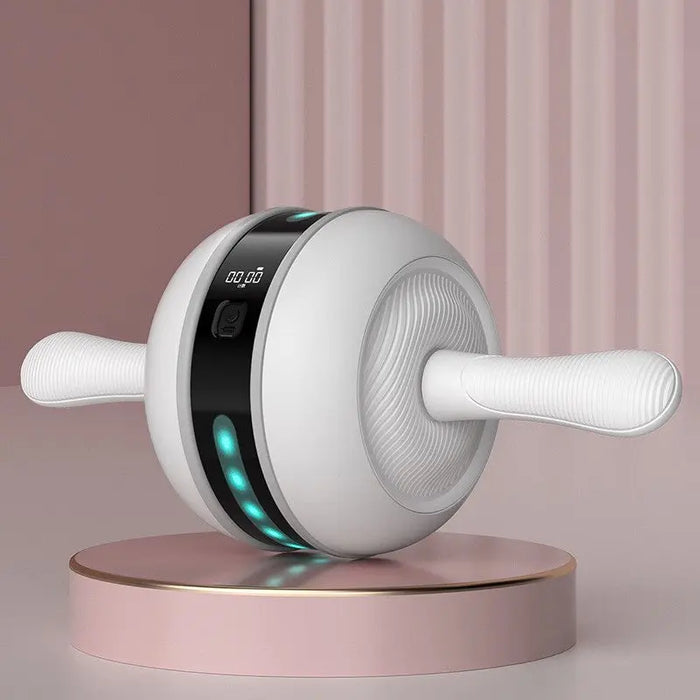 USB Ab Roller with Digital Display – 2 Colors White USB