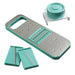 Multifunctional kitchen grater Blue 3 blades