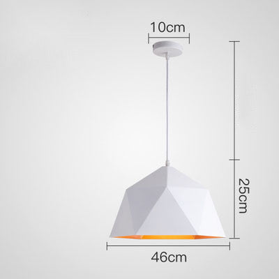 Colorful Mini Pendant Lamp White large