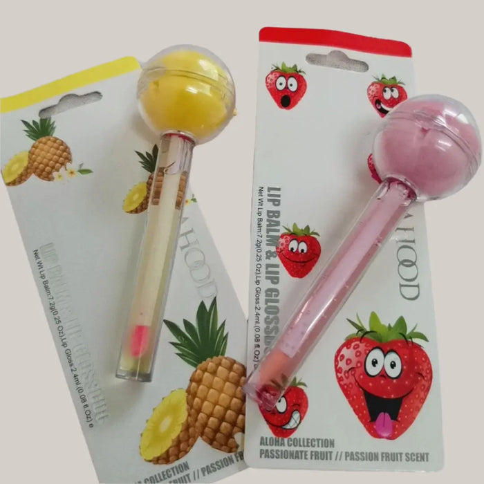 Lollipop-Shaped Color-Changing Lipstick – Single or 6-Piece Set