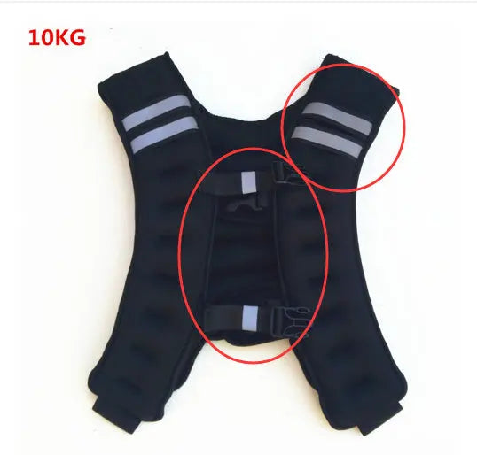 Weighted Training Vest – 5/10 kg, 2 Colors