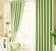 Acrylic Curtain Panel with Grommet or Hook Options Green