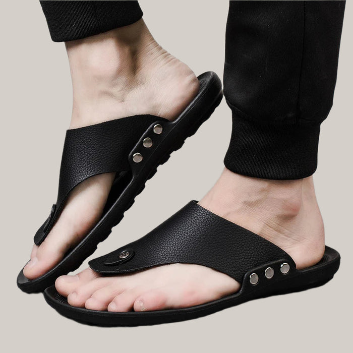 Men's Casual Flip-Flops Black