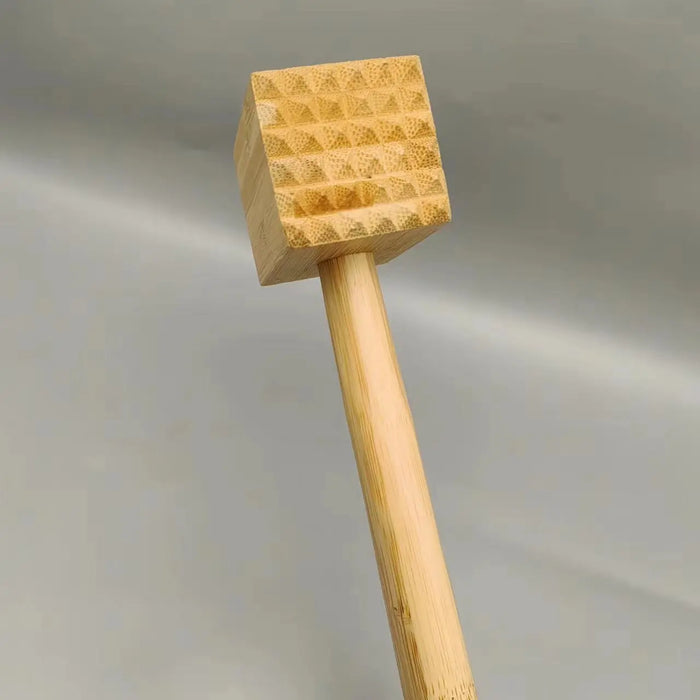 Bamboo Meat Tenderizer – 27 × 7 × 5 cm