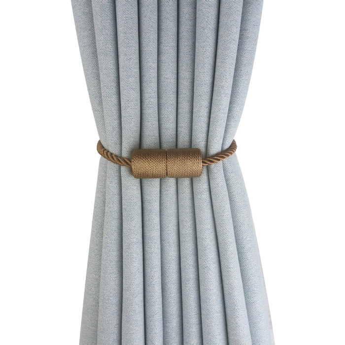 Modern Polyester Curtain Tieback Khaki