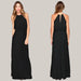 Party Women Long Dresses Black