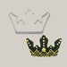 Stainless Steel Crown Cookie and Fondant Cutter Crown
