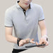 Polo Shirt For Men Grey and black