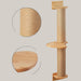 Wall-Mounted Flax Rope Cat Scratching Post