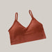 Seamless Underwear Female Crop Tops Caramel
